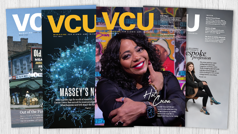 VCU Magazine covers