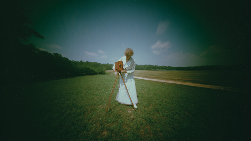 Willie Anne Wright pinhole photo self-portrait