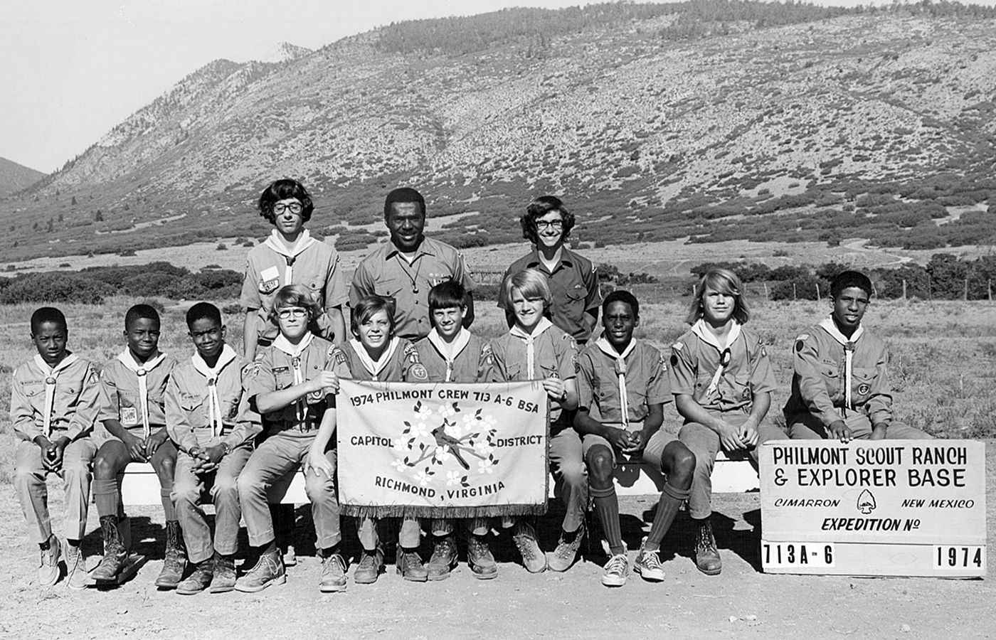 Ricky Mason at Philmont Scout Ranch