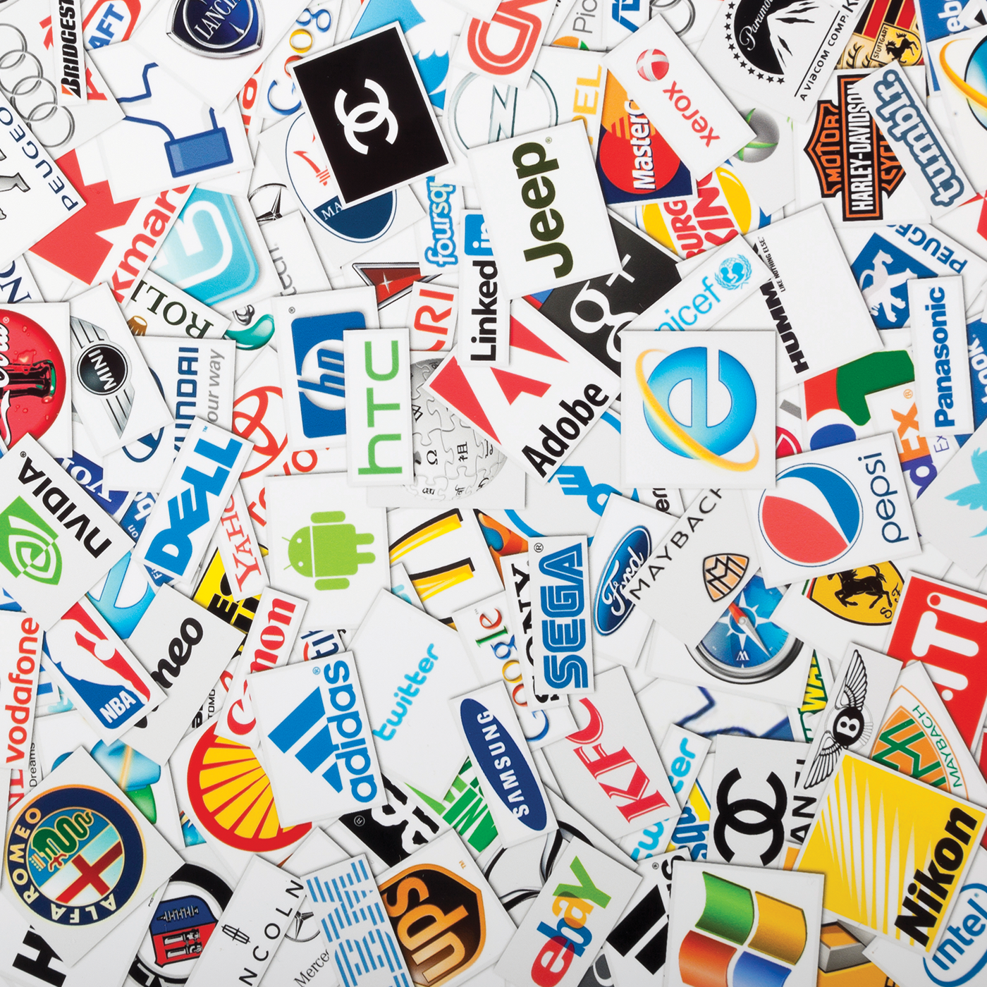 collage of logos