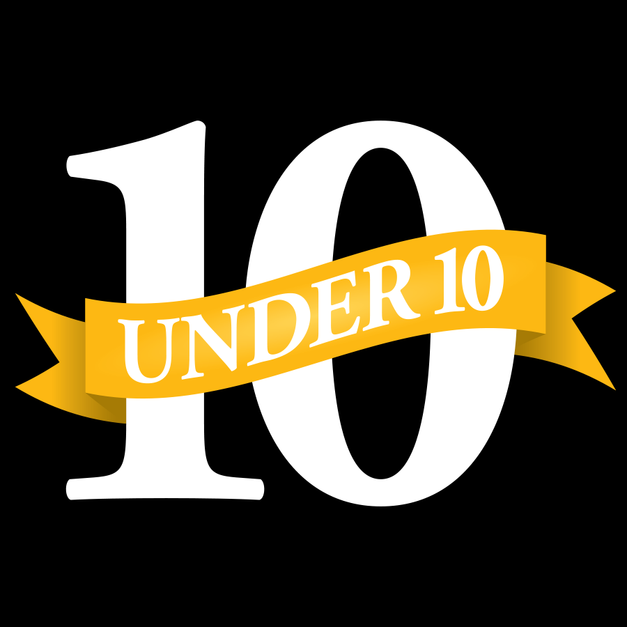 10 Under 10 awards logo