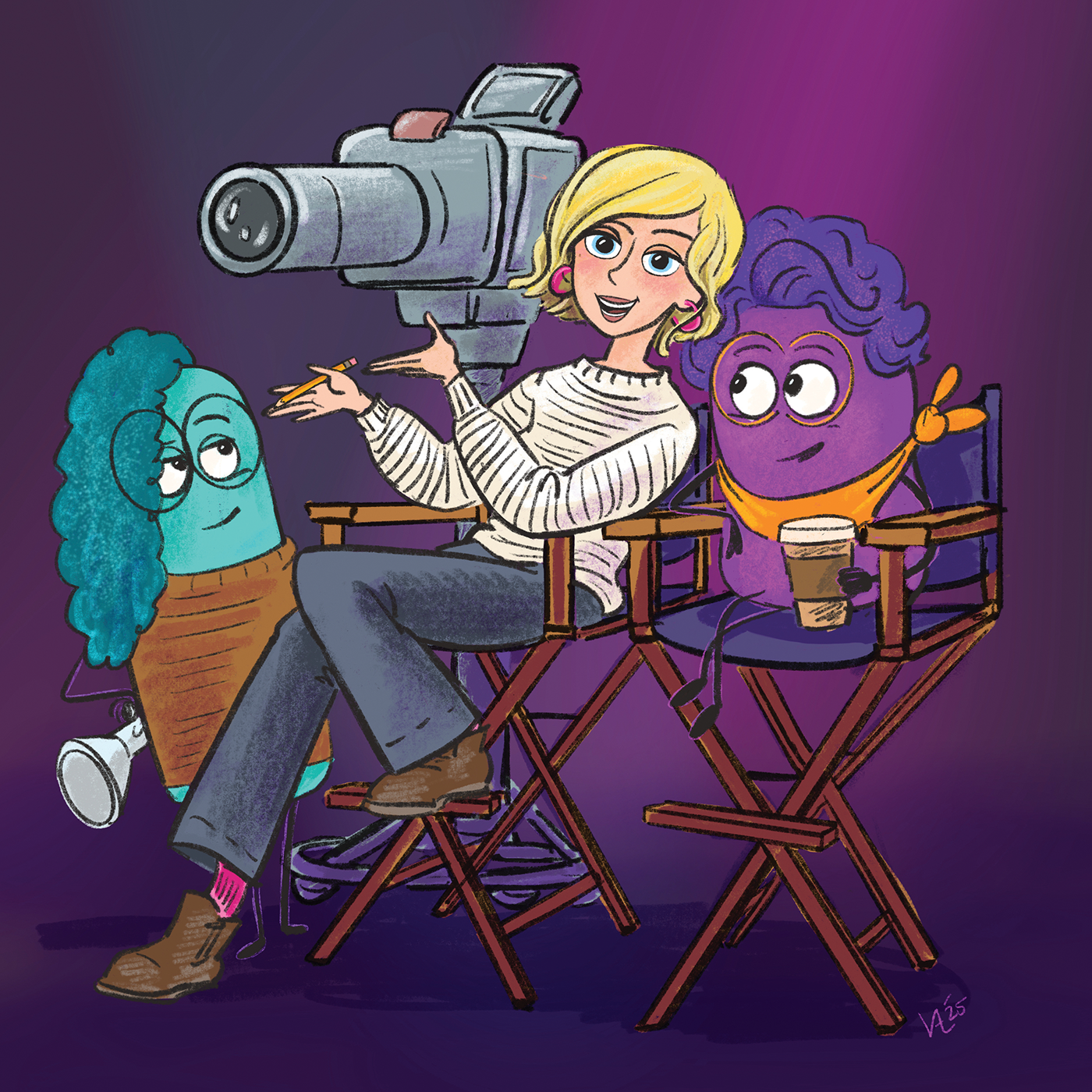 valerie lapointe illustration with inside out characters