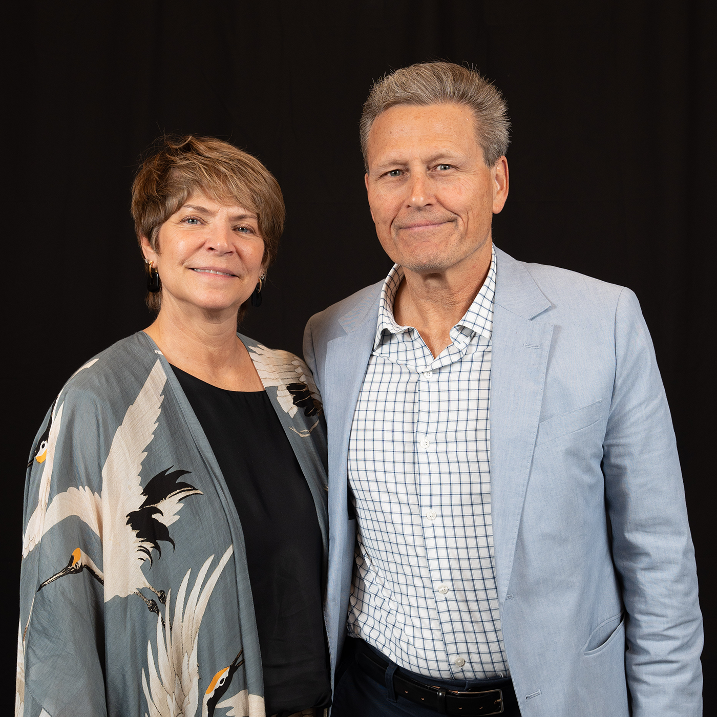 Michelle and David Baldacc