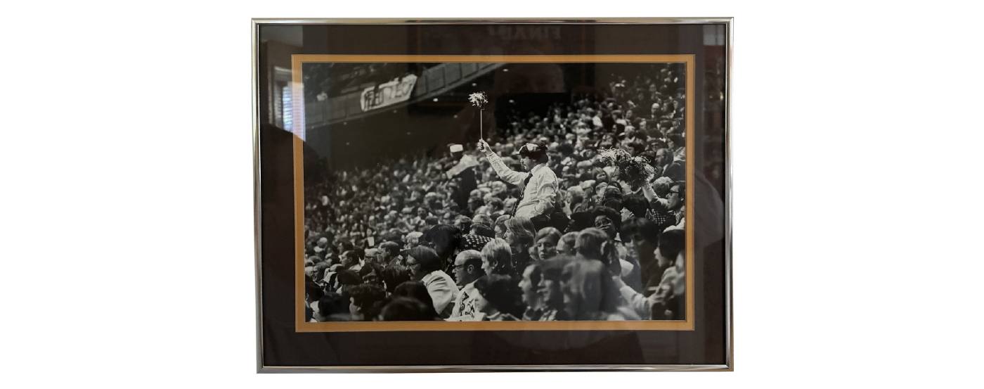 photo of basketball crowd